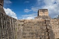 Majestic Mayan ruins in Chichen Itza,Mexico. Royalty Free Stock Photo