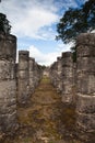 Majestic Mayan ruins in Chichen Itza,Mexico.