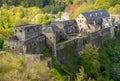 Bouillon Castle, a medieval castle in the town of Bouillon, Ardennes, Belgium Royalty Free Stock Photo