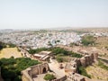 Majestic Mehrangarh Fort and Blue Jodhpur landscape