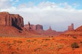 The majestic Monument Valley Royalty Free Stock Photo