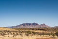 Majestic Mount Sonder, located in West Macdonnell Ranges (Tjoritja), Northern Territory, Australia Royalty Free Stock Photo