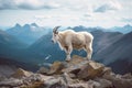 Majestic Mountain Goat Regal Alpinist