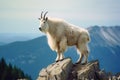 Majestic Mountain Goat Regal Alpinist