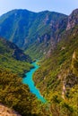 Majestic mountain gorge Verdon