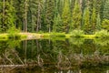 Majestic mountain lake in Manning Park, British Columbia, Canada. Royalty Free Stock Photo