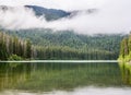 Majestic mountain lake in Manning Park, British Columbia, Canada. Royalty Free Stock Photo