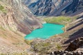 Majestic mountain lake in Tien Shan, Kirgizstan