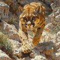 Majestic Mountain Lion A Close Encounter
