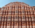 Majestic palace of winds, India Royalty Free Stock Photo