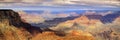 Majestic Panoramic Scenic South Rim Grand Canyon N Royalty Free Stock Photo