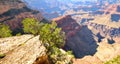 Majestic panoramic view of Grand Canyon National Park, south rim, Arizona Royalty Free Stock Photo