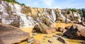 Majestic Panoramic view of Pongour Waterfall, Dalat, Vietnam, Asia