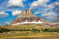 Majestic Peak on Hidden Lake Trail