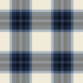 Majestic plaid fabric tartan, stripe texture check seamless. Large vector textile pattern background in light and dark colors