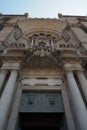 Majestic principal entrance of the Cathedral of Porto