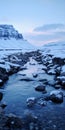 Majestic River Flowing Through Mountain Range Royalty Free Stock Photo