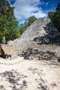 Majestic ruins in Coba, Mexico.