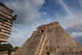 Majestic ruins Maya city in Uxmal,Mexico