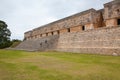 Majestic ruins Maya city in Uxmal,Mexico.