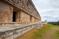 Majestic ruins Maya city in Uxmal,Mexico.