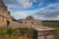 Majestic ruins Maya city in Uxmal,Mexico