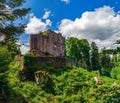 Majestic ruins of medieval castle Birkenfels, Alsace