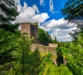 Majestic ruins of medieval castle Birkenfels, Alsace