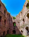 Majestic ruins of medieval castle Birkenfels, Alsace