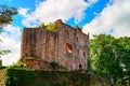 Majestic ruins of medieval castle Birkenfels, Alsace