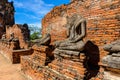 Majestic ruins of 1629 Wat Chai Watthanaram built by King Prasat