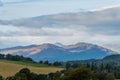 Majestic Scottish Mountains from the Town of Crieff Scotland