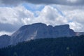 The Seekofel massif seen from the Tesido mountains