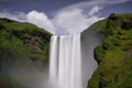 Majestic Skogafoss in Iceland