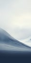 Majestic Snow-covered Mountain: A Muted Colorscape Masterpiece