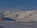 Majestic snow-covered ÃârÃÂ¦fajÃÂ¶kull volcano in southern Iceland with glaciers and HvannadalshnÃÂºkur peak (2110m).