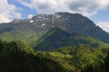 Majestic spring alpine scenery near Logar valley (Logarska dolina), Kamnik Savinja Alps, Slovenia, Europe Royalty Free Stock Photo