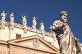 Majestic St. Peter's Basilica in Rome, Vatican, Italy Royalty Free Stock Photo