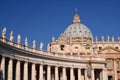 Majestic St. Peter's Basilica in Rome, Vatican, Italy Royalty Free Stock Photo