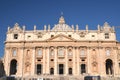 Majestic St. Peter's Basilica in Rome, Vatican, Italy Royalty Free Stock Photo