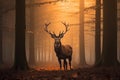 Majestic Stag Regal Deer