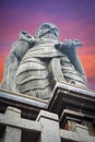 Majestic statue of Thiruvalluvar, Kanyakumari Royalty Free Stock Photo