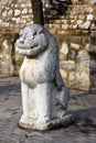 Majestic stone statues in Baoding Mayorxin Park, Mancheng Han Tomb in Hebei Province, China