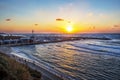 Majestic sunset at Tel Aviv- awe landscape - seascape - sunsetscape !