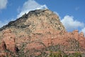 Majestic Thunder Mountain - West Sedona, Arizona Royalty Free Stock Photo