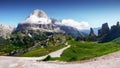 Dolomites Italy Tofane Royalty Free Stock Photo