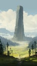 Imaginary Landscape With Tower: A Hikecore Tribute To Epic Landscapes