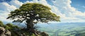 Majestic tree, AI generated