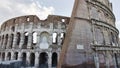 Majestic view of Colosseum in Rome,famous Roman architecture and biggest ancient amphitheater in the world