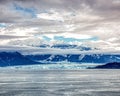 Majestic view of the Hubbard Glacier in Alaska's Elias National Park and Preserve